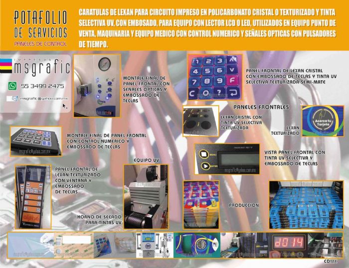 ETIQUETAS DE POLICARBONATO LEXAN